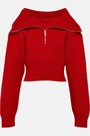 Jacquemus Pull raccourci La Maille Risoul en laine