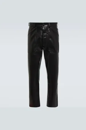 Nanushka Pantalon Jasper OKOBOR en cuir synthétique