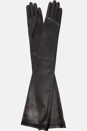 The Row Gants Simon en cuir