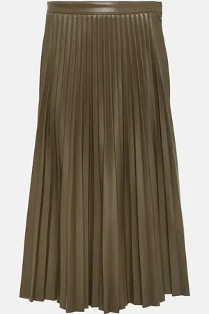 Proenza Schouler Jupe midi White Label en cuir synthétique