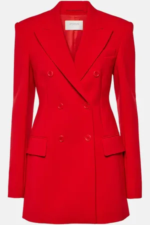 Sportmax Blazer Vischio en laine mélangée