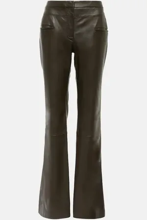 Altuzarra Pantalon bootcut Serge en cuir