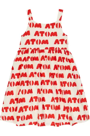 Jelly Mallow Robe Atom imprimée en coton