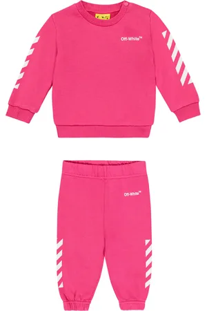 OFF-WHITE Bébé – Ensemble de survêtement Helvetica en coton