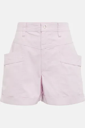 Marant Etoile Short Rachel à taille haute en coton
