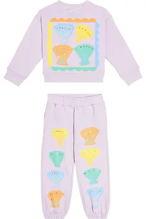 Stella McCartney Ensemble sweat-shirt et short en coton