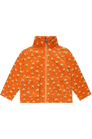 Stella McCartney Veste matelassée en velours côtelé à fleurs