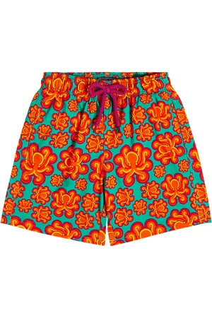 Vilebrequin Short de bain Jirise Octopus Neon