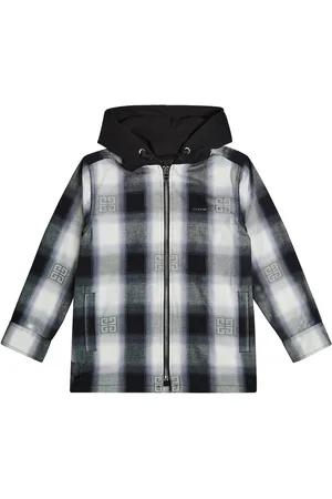 Givenchy Veste 4G en coton à carreaux