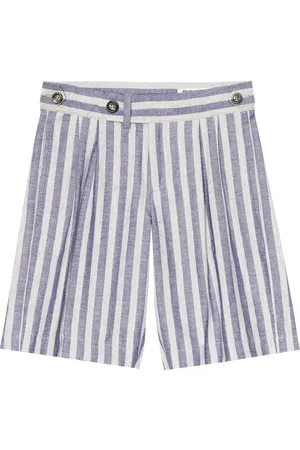 Brunello Cucinelli Bermuda rayé en coton