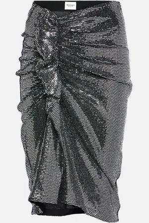 Marant Etoile Jupe Dolene en tulle à sequins
