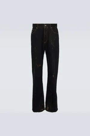 Dolce & Gabbana Jean droit à taille haute