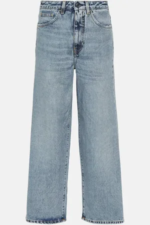 Totême Jean ample à taille haute