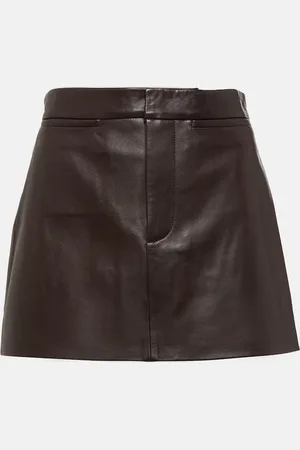 Frame Mini-jupe en cuir