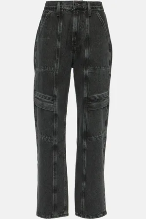 AGOLDE Jean cargo Cooper à taille haute