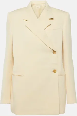 Khaite Blazer Otero en laine mélangée