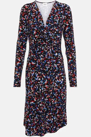 Marant Etoile Robe midi Jadiya à fleurs