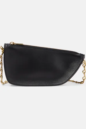 Burberry Sac Shield Micro en cuir