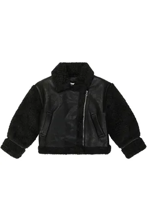 MONNALISA Veste en cuir synthétique