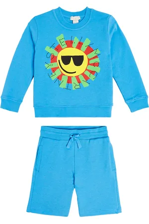 Stella McCartney Ensemble sweat-shirt et short en coton