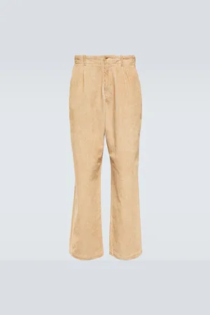 OUR LEGACY Pantalon ample Borrowed en coton et lin