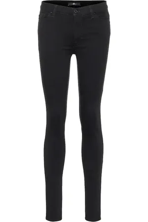 7 for all Mankind Jean skinny Slim Illusion à taille haute
