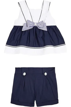 PATACHOU Bébé – Ensemble robe et short en coton
