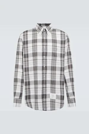 Thom Browne Chemise 4-Bar en coton