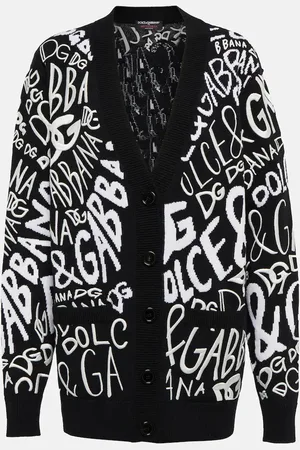 Dolce & Gabbana Cardigan en laine à logo