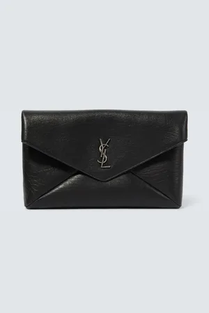 Saint Laurent Pochette Cassandre Large Envelope en cuir