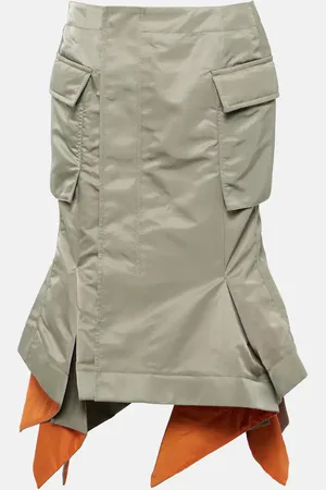 SACAI Jupe midi cargo