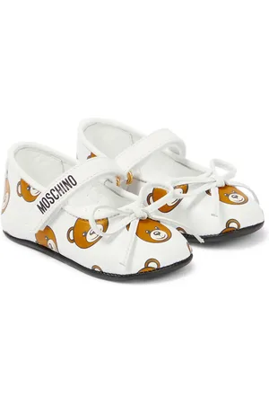 Moschino Bébé – Ballerines imprimées en cuir