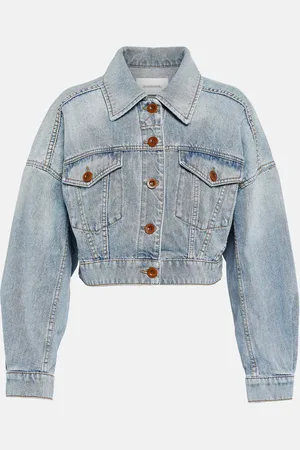 ZIMMERMANN Veste raccourcie Raie en jean
