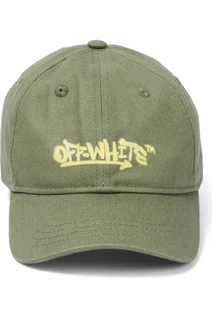 OFF-WHITE Casquette en coton à logo