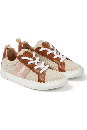 Chloé Chloé Kids Baskets en cuir
