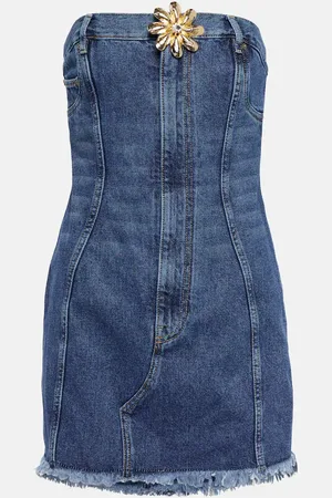 AREA Robe Mussel Flower en jean