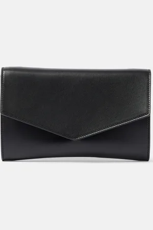 The Row Sac à bandoulière Envelope en cuir