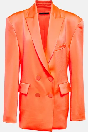 ALEX PERRY Blazer Wells en crêpe de satin