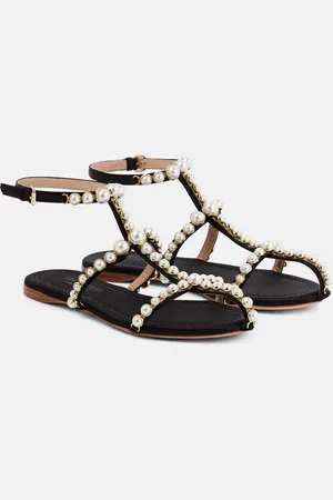 Giambattista Valli Sandales Maharani à perles fantaisie