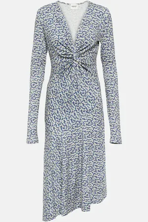 Marant Etoile Robe midi Lania imprimée
