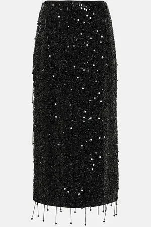 Simkhai Jupe midi Gisele à sequins