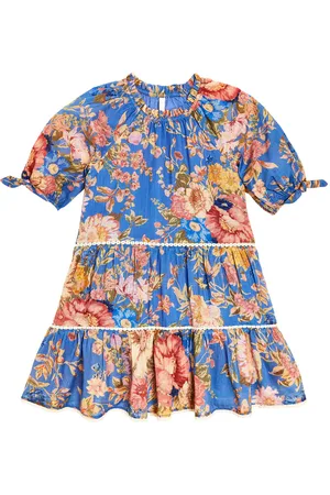 ZIMMERMANN Robe August en coton à fleurs