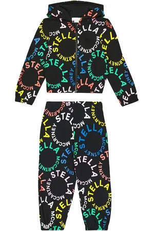 Stella McCartney Ensemble de survêtement en coton à logo