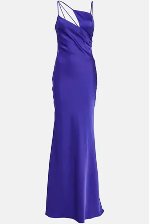 The Attico Robe longue Melva en satin