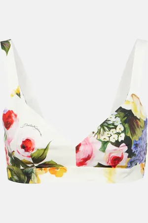 Dolce & Gabbana Brassière en coton à fleurs