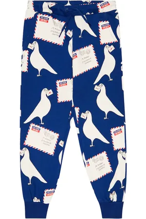 Mini Rodini Pantalon de survêtement imprimé en coton