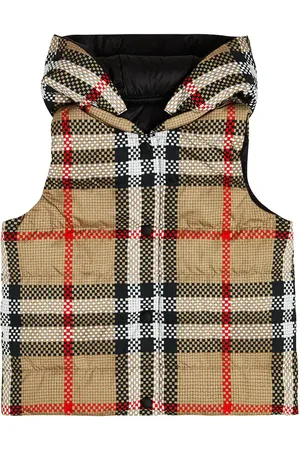 Burberry Veste doudoune sans manches Vintage Check