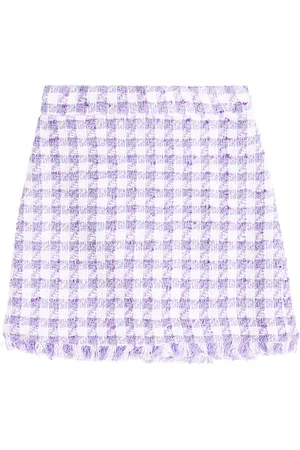 MONNALISA Jupe en bouclé à carreaux