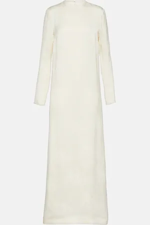 Totême Robe longue en jacquard à fleurs