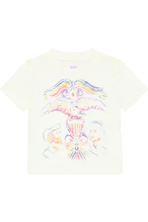 ERL T-shirt imprimé en coton mélangé